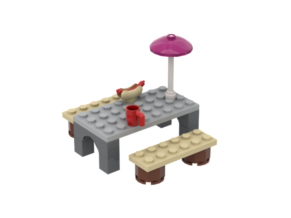 Lego BYGGLEK Picnic table