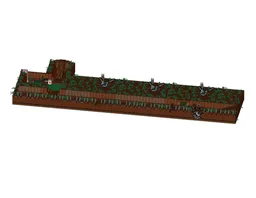 WW1 Trench: End Section