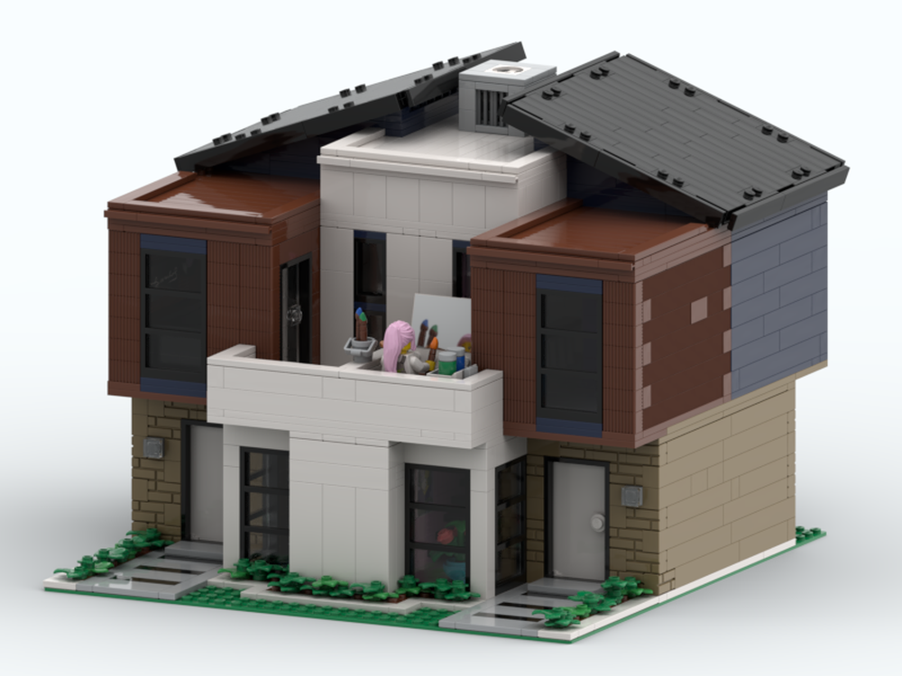 Lego Modular Modern Townhouse