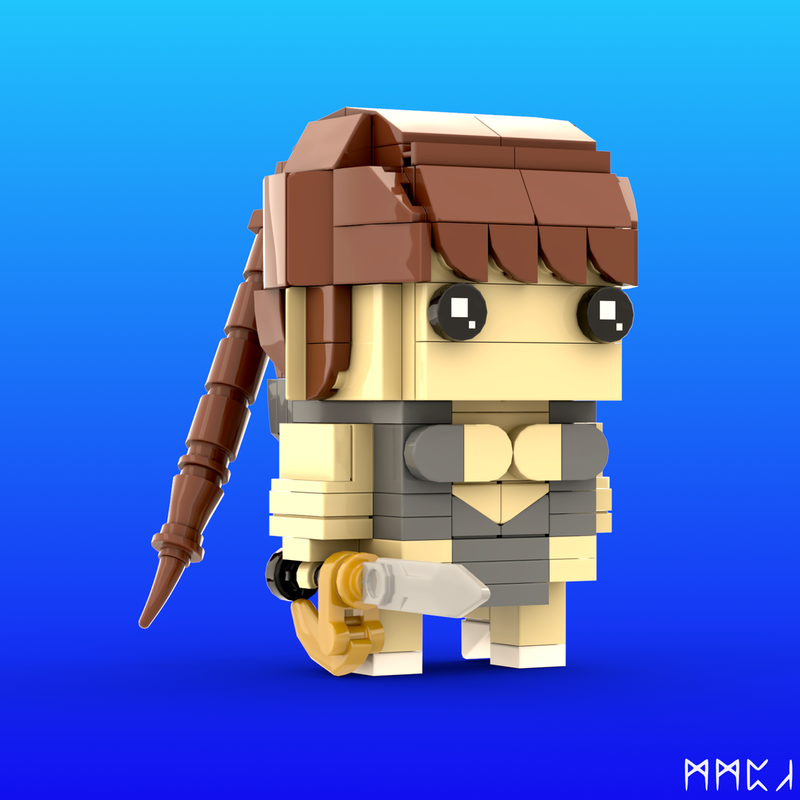 Lego Eve - Holiday Rabbit Outfit (Stellar Blade) BrickHeadz