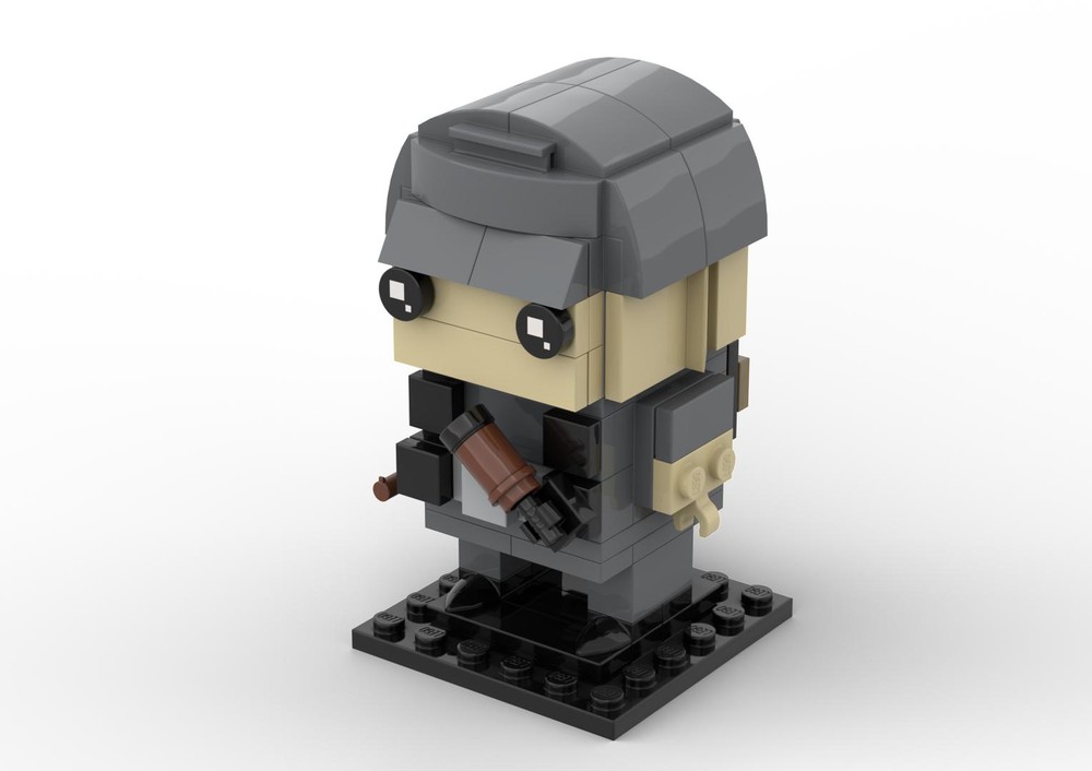 Lego Historical German Soldier BrickHeadz WW2