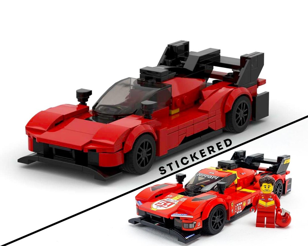 Lego Ferrari 499P LMH