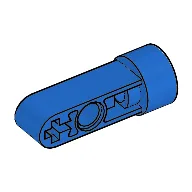 Technic Rotation Joint Socket with 3L Thick Beam / Blue