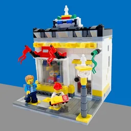 Modular Lego Brand Store