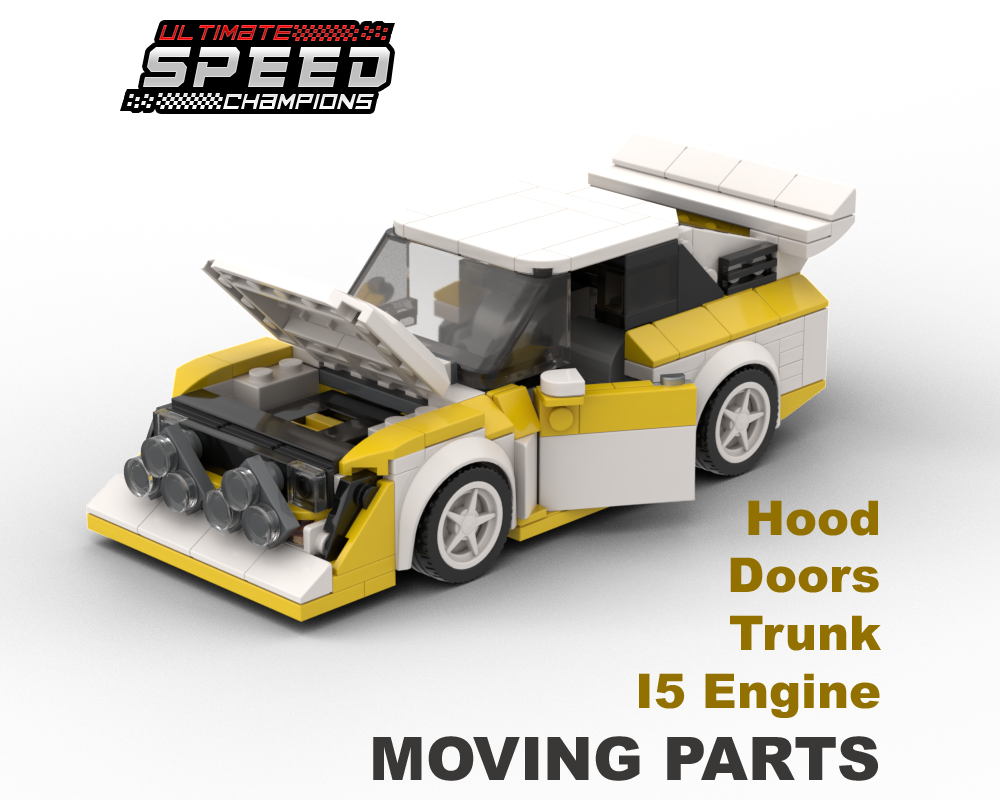 Lego ULTIMATE 1985 Audi Sport quattro S1
