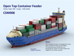 Open-Top Feeder Ship - CSM008