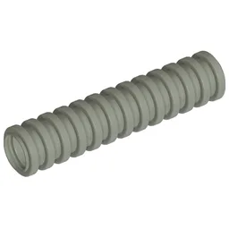 Hose, Ribbed 7mm D. 4L / 3.2cm / Light Gray