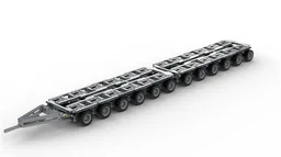 Heavy Haulage Platform Trailer