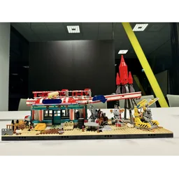 Red Rocket Modular Gas Station from Fallout
