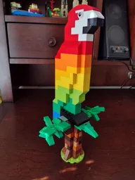 10717 Rainbow parrot