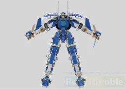 Lightning Titan Mech - Ninjago