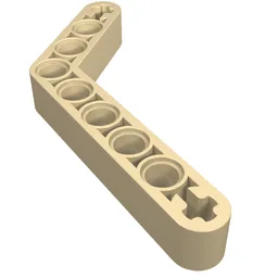 Technic Beam 1 x 9 Bent (6 - 4) Thick / Tan