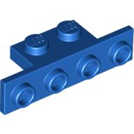 Lego Bracket 1 x 2 - 1 x 4 [Square Corners] / Blue