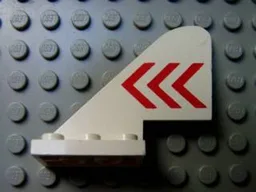 Tail Old with 3 Red Arrows Print