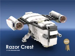Razor Crest, Unofficial fan design and 31134 Alternate Build