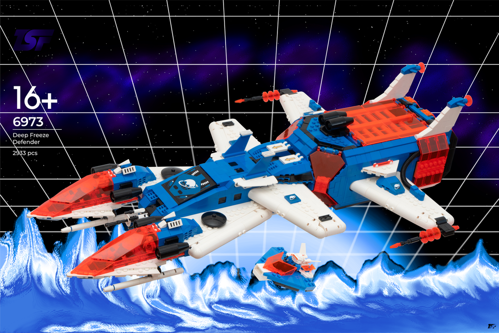 Lego Deep Freeze Defender remake
