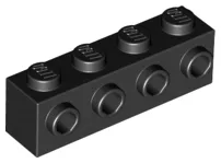 Brick Special 1 x 4 with 4 Studs on One Side