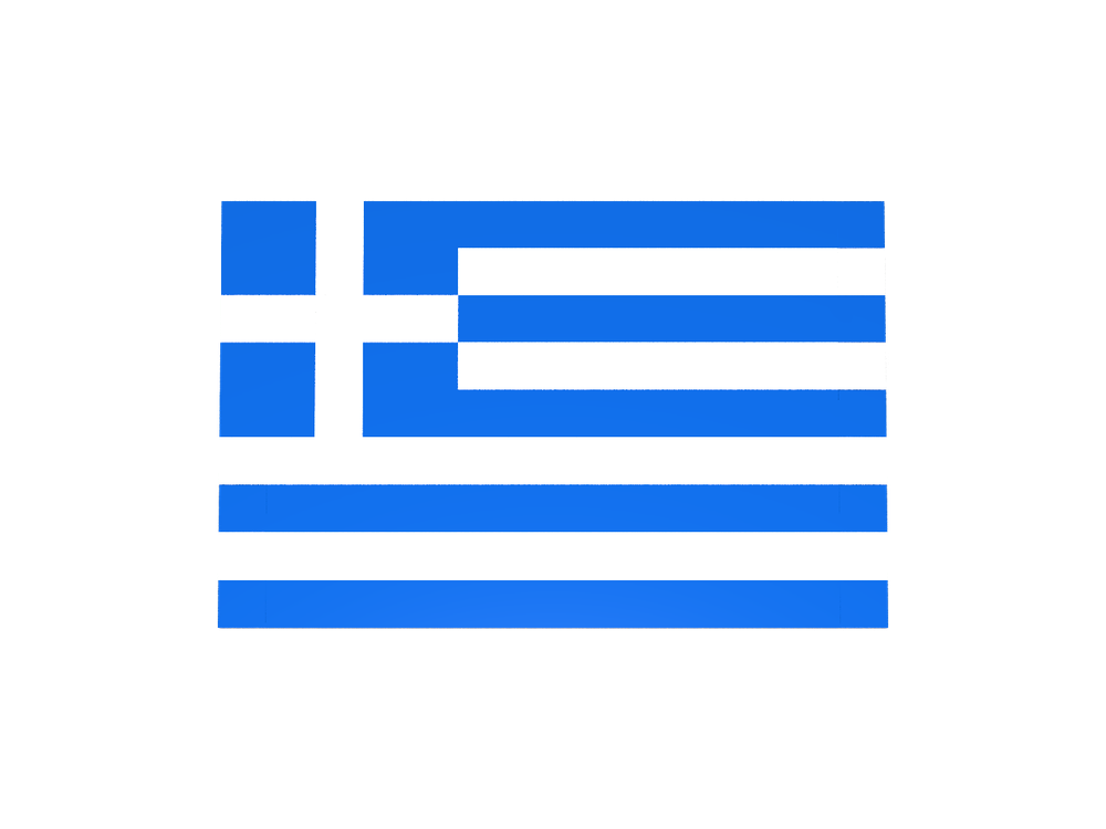 Lego Greece Flag