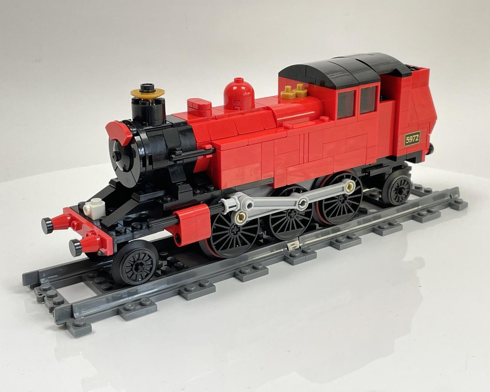 Lego LMS Ivatt Class 2 2-6-2T - steam locomotive - Powered Up