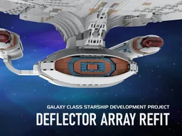 Deflector Array Refit for U.S.S. Enterprise NCC-1701-D, LEGO SET 10356-1, Star Trek