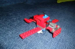 Red spaceship