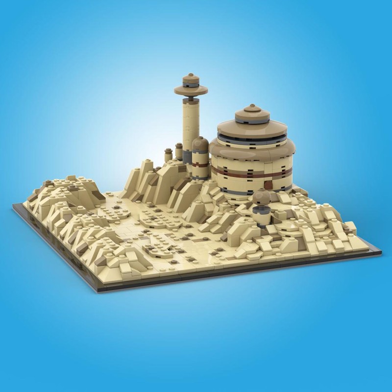 Lego Jabba's Palace - Micro Build