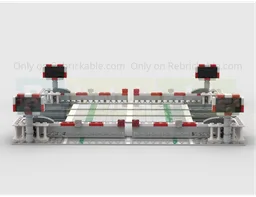 UK Double Track Full Barrier Level Crossing