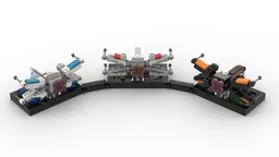 Micro X-Wing Fleet