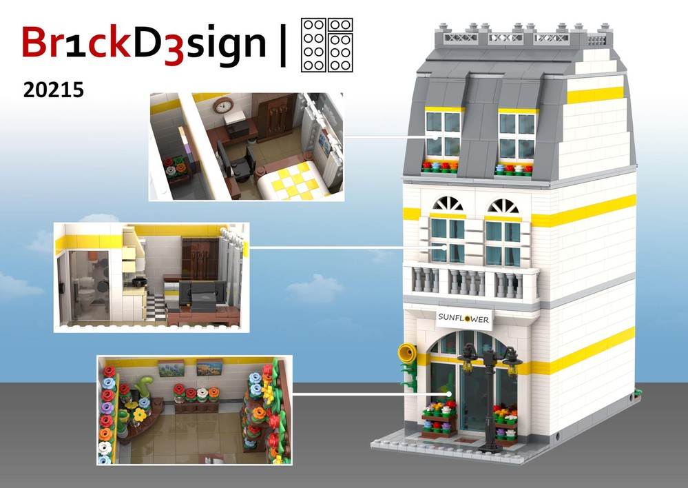 Lego Sunflower