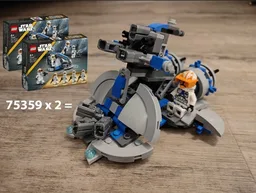 332nd "Heavy Swamp Speeder" / Alternate Build of 2 x 75359