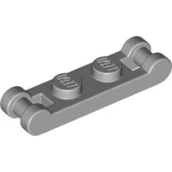Plate Special 1 x 2 with Handles on Ends / Light Bluish Gray