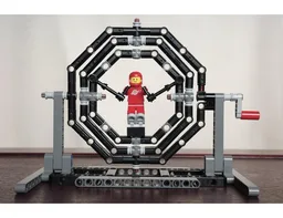 Multi-axis Astronaut Trainer (with Technic-built figure)