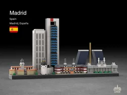 Madrid Skyline