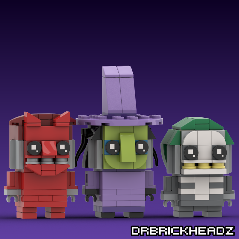 Lego Lock, Shock and Barrel (Nightmare Before Christmas)