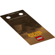 Lego Display Card, for Set 40300 / [No Color/Any Color]