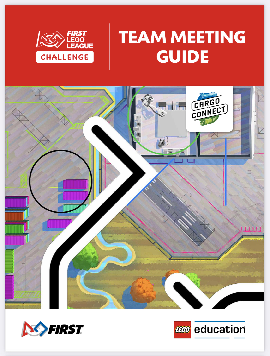 Lego CARGO CONNECT Team Meeting Guide (FLL Challenge)