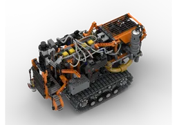 Steampunk Caterpillar Tractor