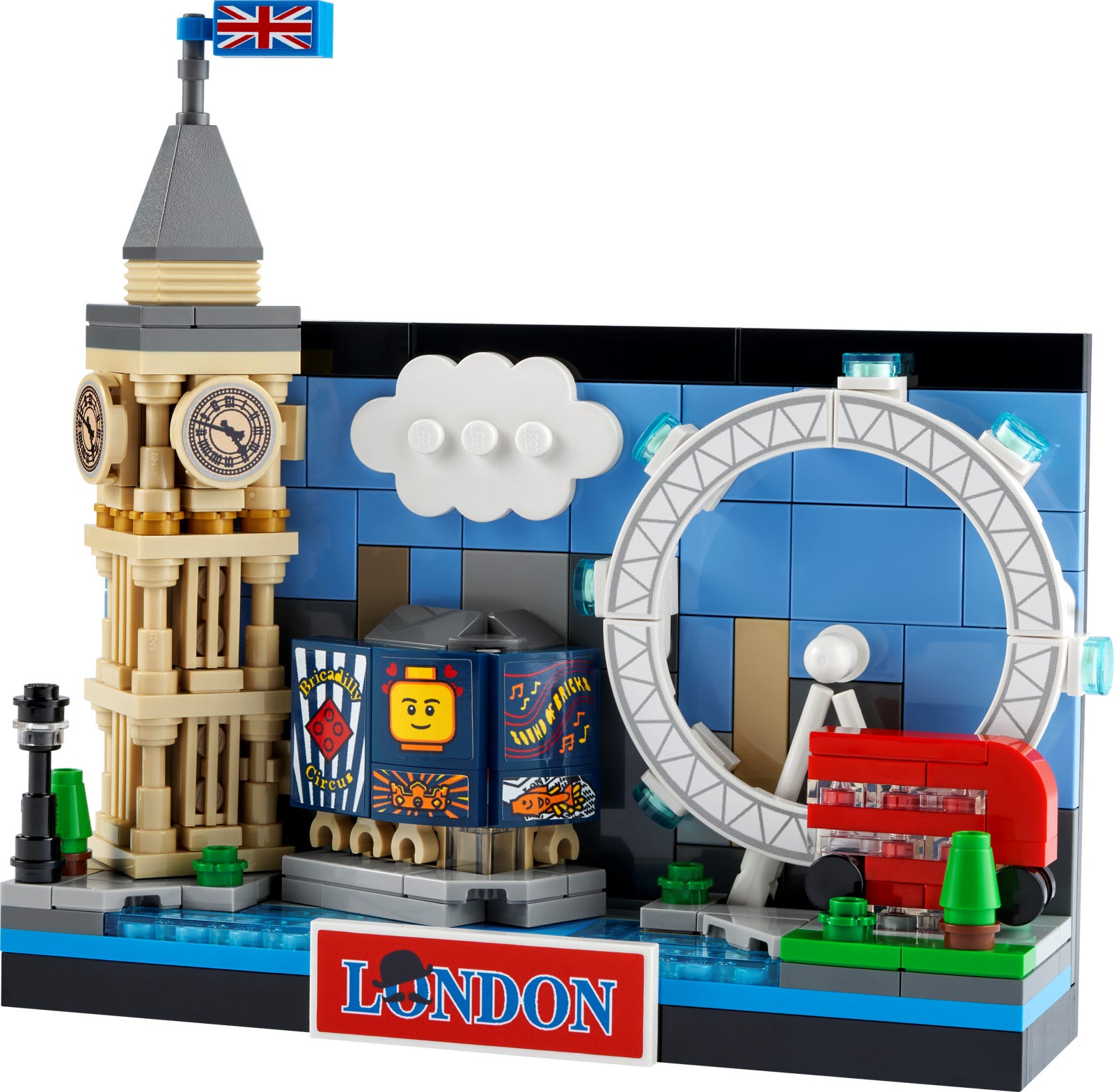 Lego London Postcard