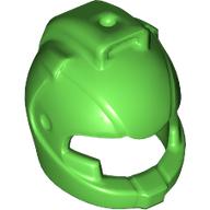 Lego Helmet Space with Air Intakes and Hole on Top / Bright Green