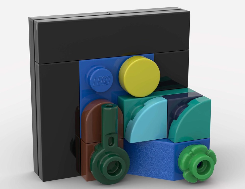 Lego Miniature The Starry Night