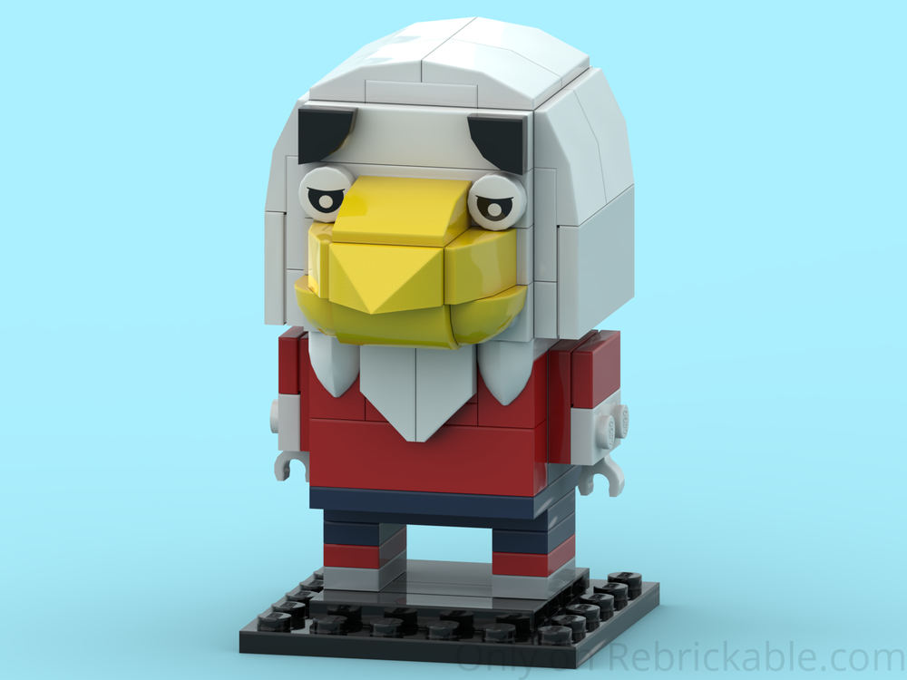 Lego Brickheadz Slapshot Eagle Mascot
