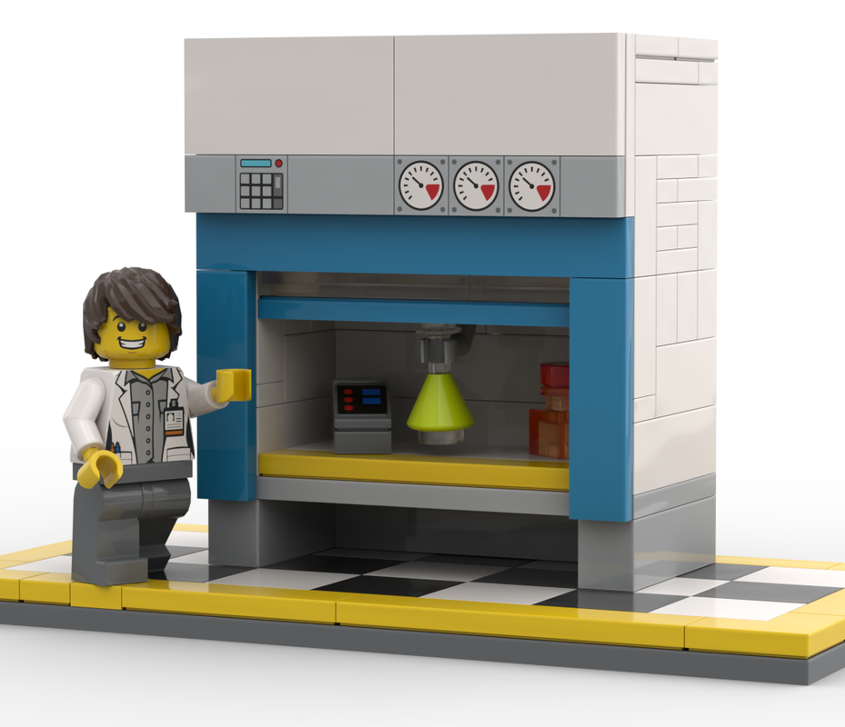 Lego Research Lab Fumehood