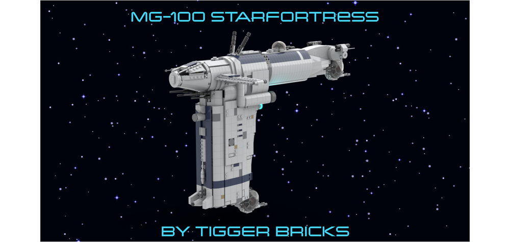 Lego MG-100 StarFortress SF-17 heavy bomber