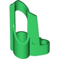 Technic Panel Fairing # 5 Small Short, Large Hole, Side A / Green