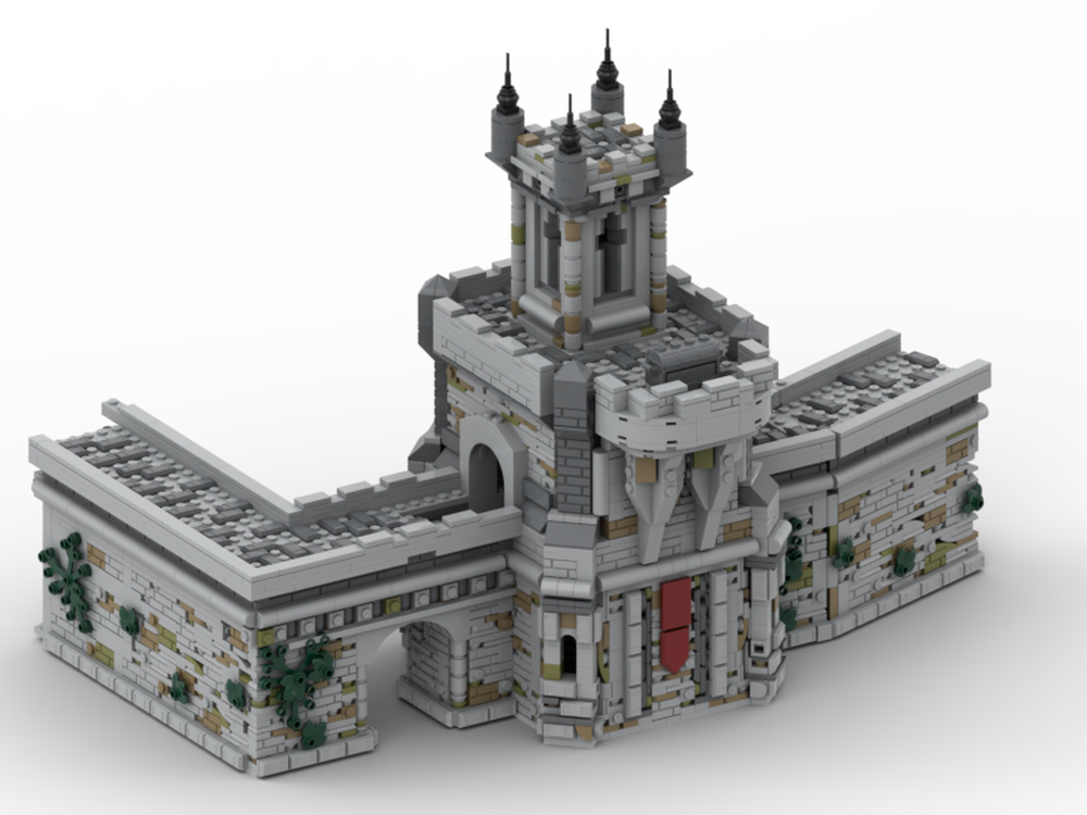 Lego Hyrule Castle Outskirts - Zelda Tears of the Kingdom