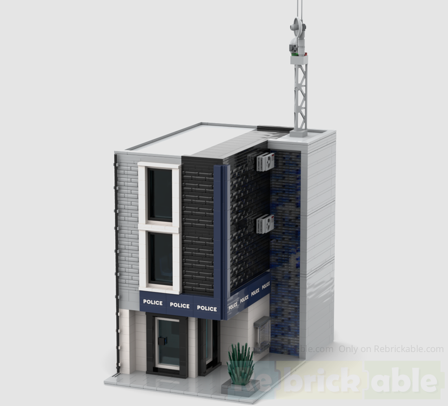Lego City Local Police Office