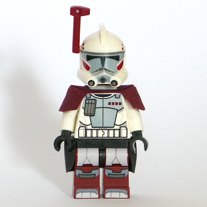 Lego Clone ARC Trooper / Elite Clone Trooper with Neck Bracket (Commander Hammer)