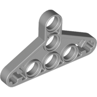 Lego Technic Beam Triangle Thin [Type I] / Light Bluish Gray