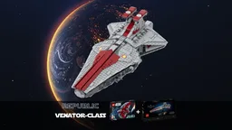 Republic Venator-Class - 75362 + 75441 alternative