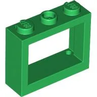 Window 1 x 3 x 2 / Green